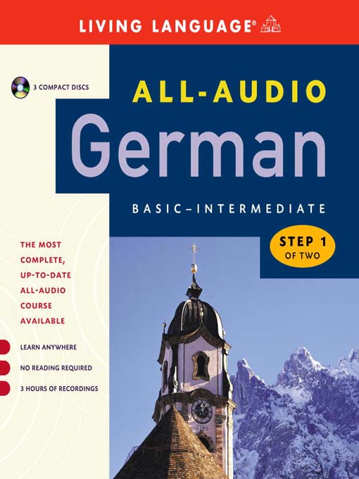 Title details for All-Audio German Step 1 by Living Language - Available